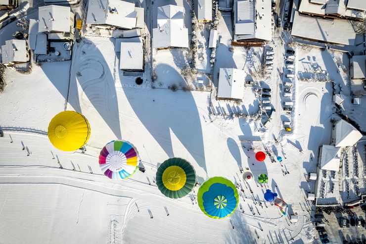 Eröffnung des 22.  Kaiserwinkl Alpin Ballooning