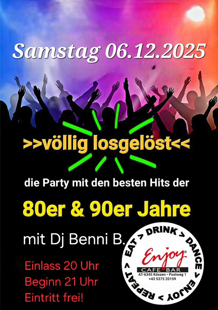 'Völlig lösgelöst' @ Cafe Bar Enjoy