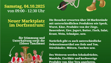 Event in der Umgebung - Ebbser Bauernmarkt