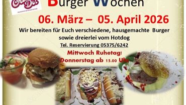 Burger Wochen im Gasthof Erzherzog Rainer