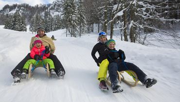 Schneeschuh & Rodelspaß