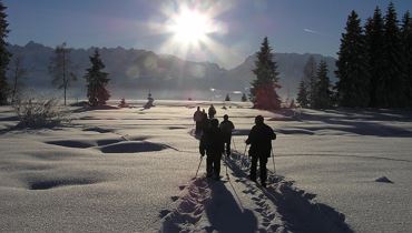 Schneeschuh-Testmöglichkeit