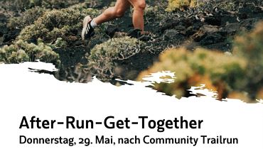 Community Trailrun Get-together mit dem Thema 'Kimi Schreiber - Leben als Profi