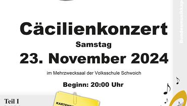 Cäcilienkonzert Bundesmusikkapelle Schwoich