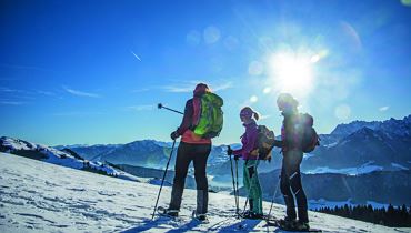 Kreative Winterwerkstätte 'Schneeschuh- Schnuppertour am Walchsee'